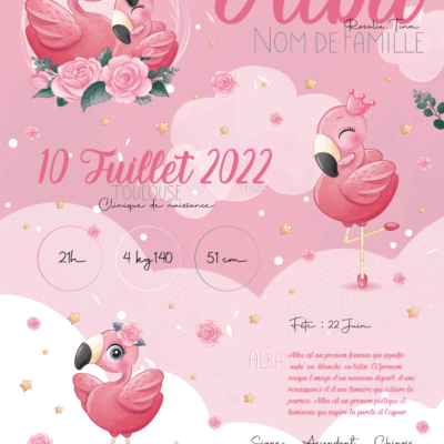 AFFICHE-FLAMANT-ROSE