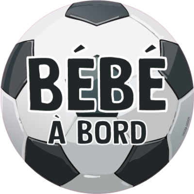 bébé à bord foot