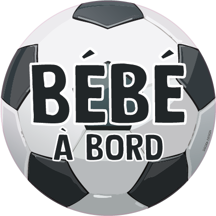 bébé à bord foot
