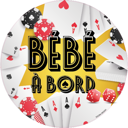 bébé à bord poker