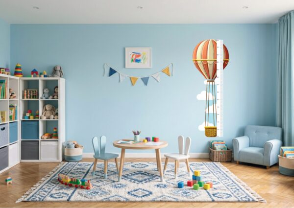 toise murale ballons